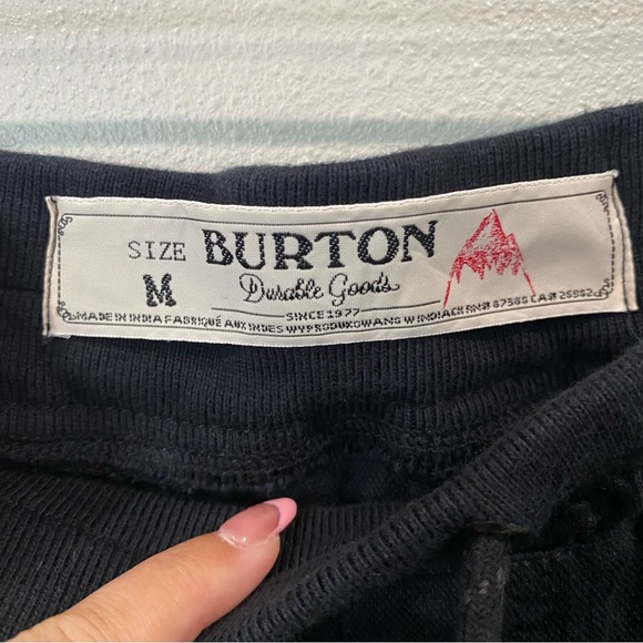 Burton Women’s Joy Pants Tapered Jogger Black Size Medium - Picture 8 of 11